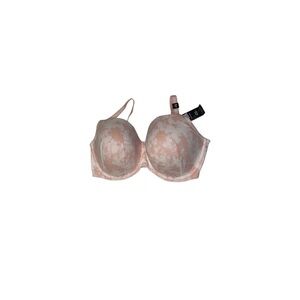 🆕 Torrid Curve “Perfect Coverage” Pink & White Bra - Women’s Size 42F / F42